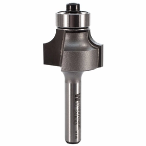 2000 Roundover Router Bit 1/4" SH 3/16" R X 7/8" D X 1/2" CL
