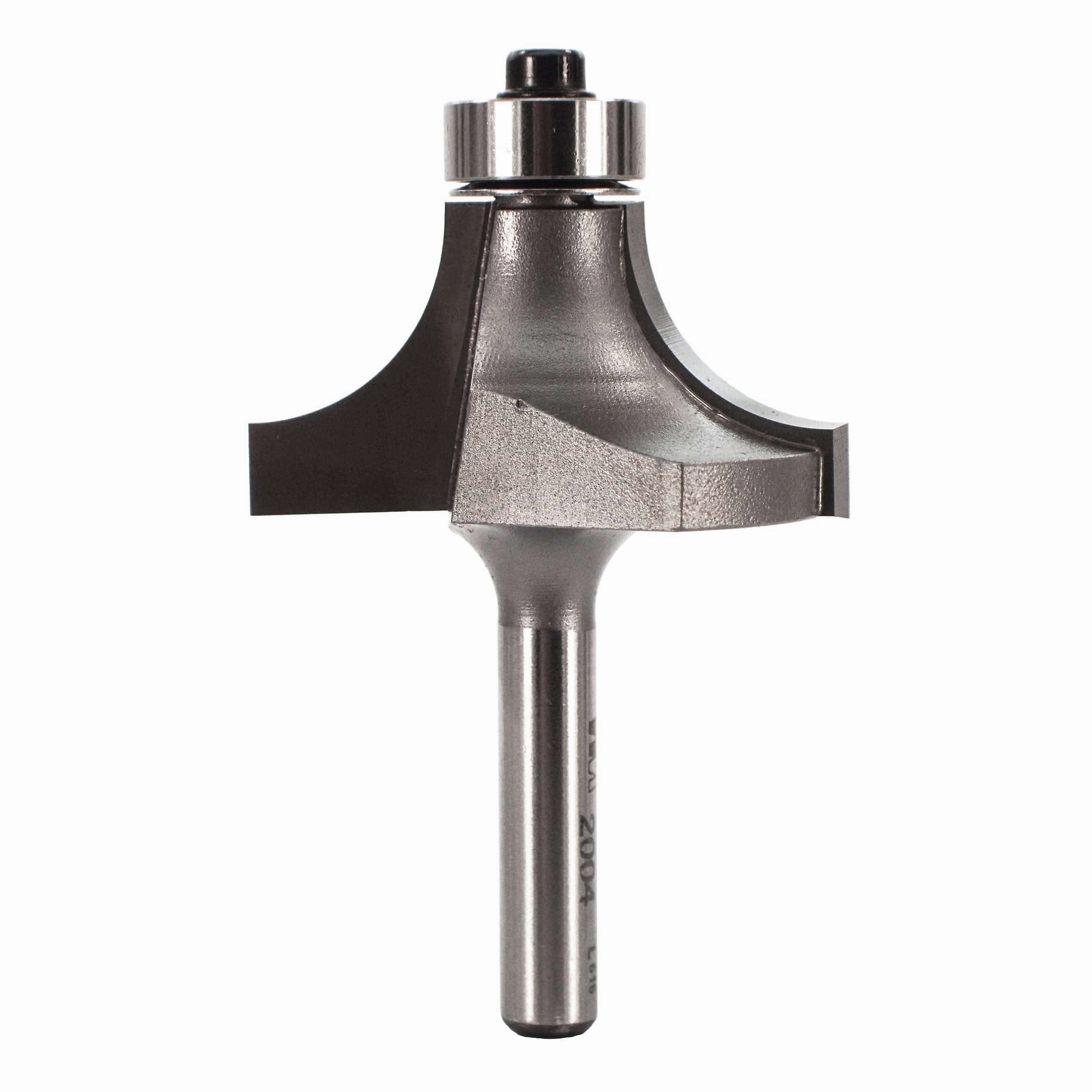 2004 Roundover Router Bit 1/4" SH 1/2" R X 1-1/2" D X 3/4" CL