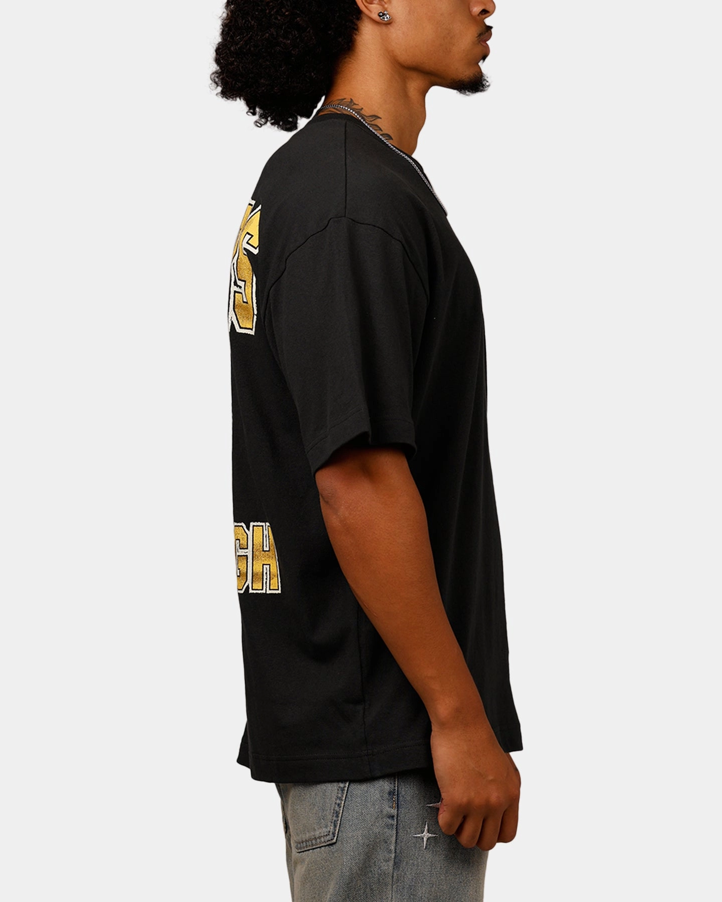 47 Brand Pittsburgh Steelers 'NFL Trophy Case' Premium T-Shirt Black