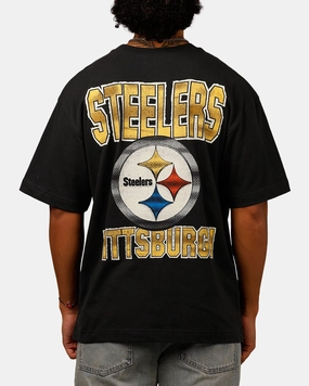 47 Brand Pittsburgh Steelers 'NFL Trophy Case' Premium T-Shirt Black