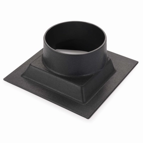 6-1/4" x 6-1/4" Jointer Plate Fitting for Dust Collection System