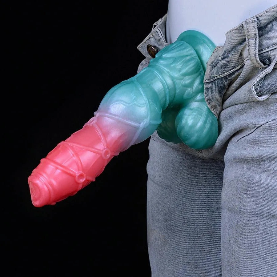 9 Inches Realistic Silicone Dog Dildo for Women