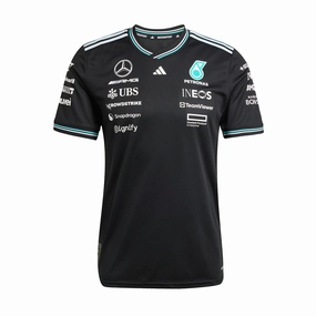   Mercedes AMG Petronas F1 Team Driver Jersey 'Black White'
