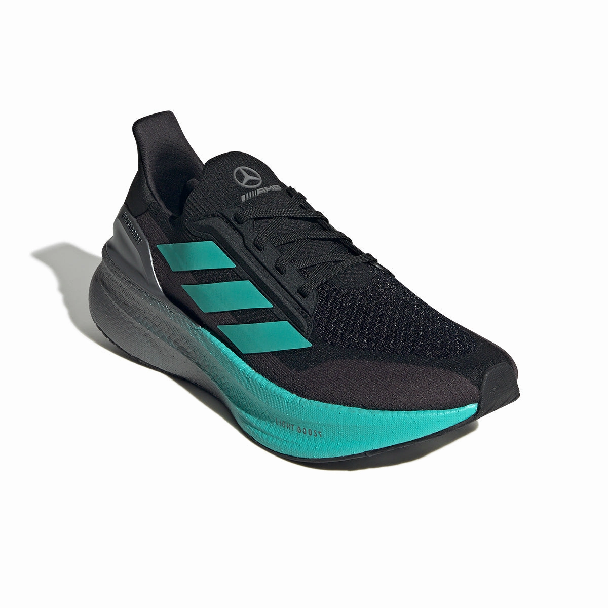   Mercedes AMG Petronas F1 Team Wmns Ultraboost 5X 'Core Black Semi Mint Rush'