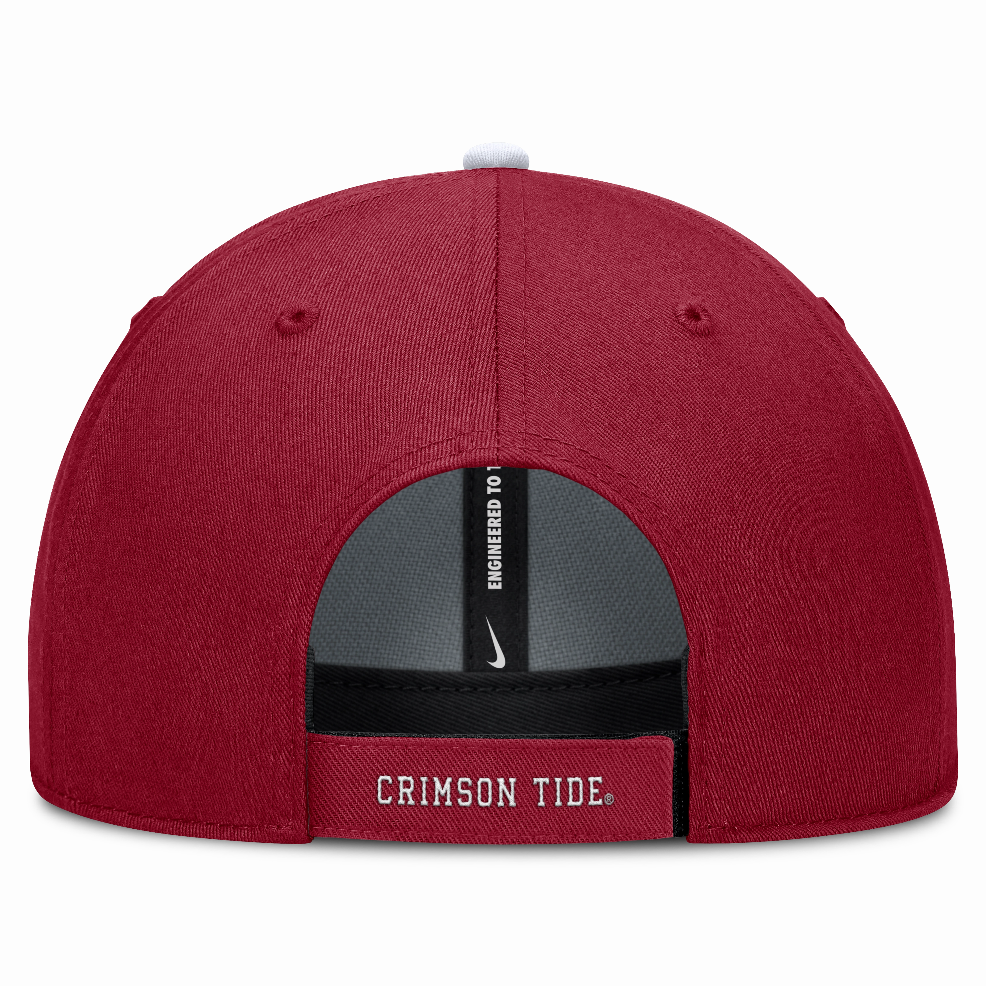 Alabama Crimson Tide Nike Club Primetime Crimson Adjustable Hat