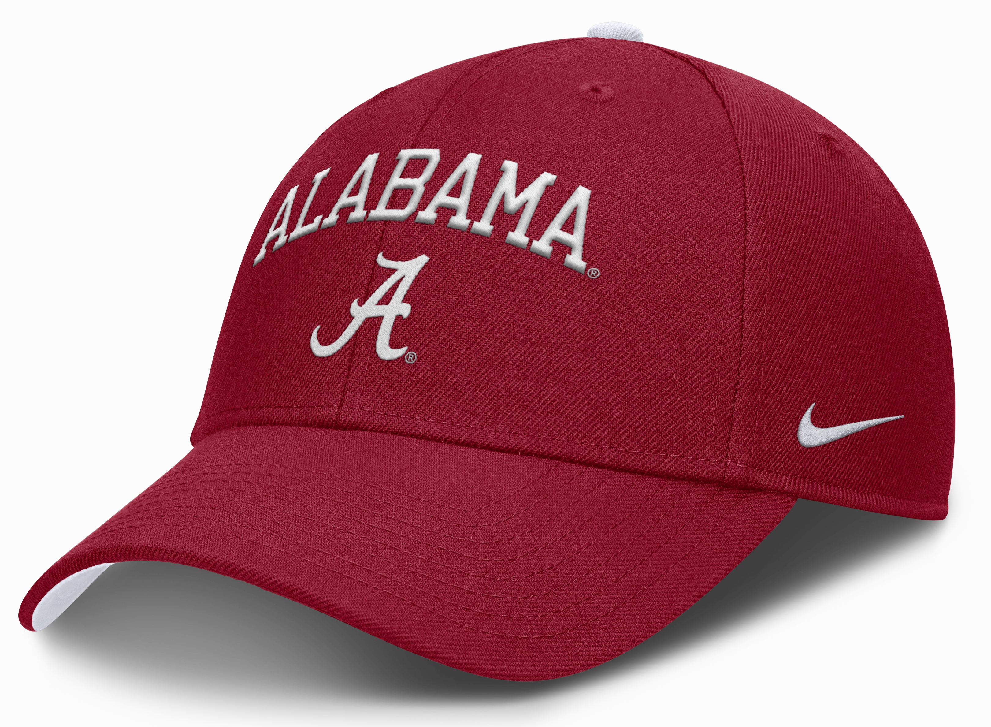 Alabama Crimson Tide Nike Club Primetime Crimson Adjustable Hat