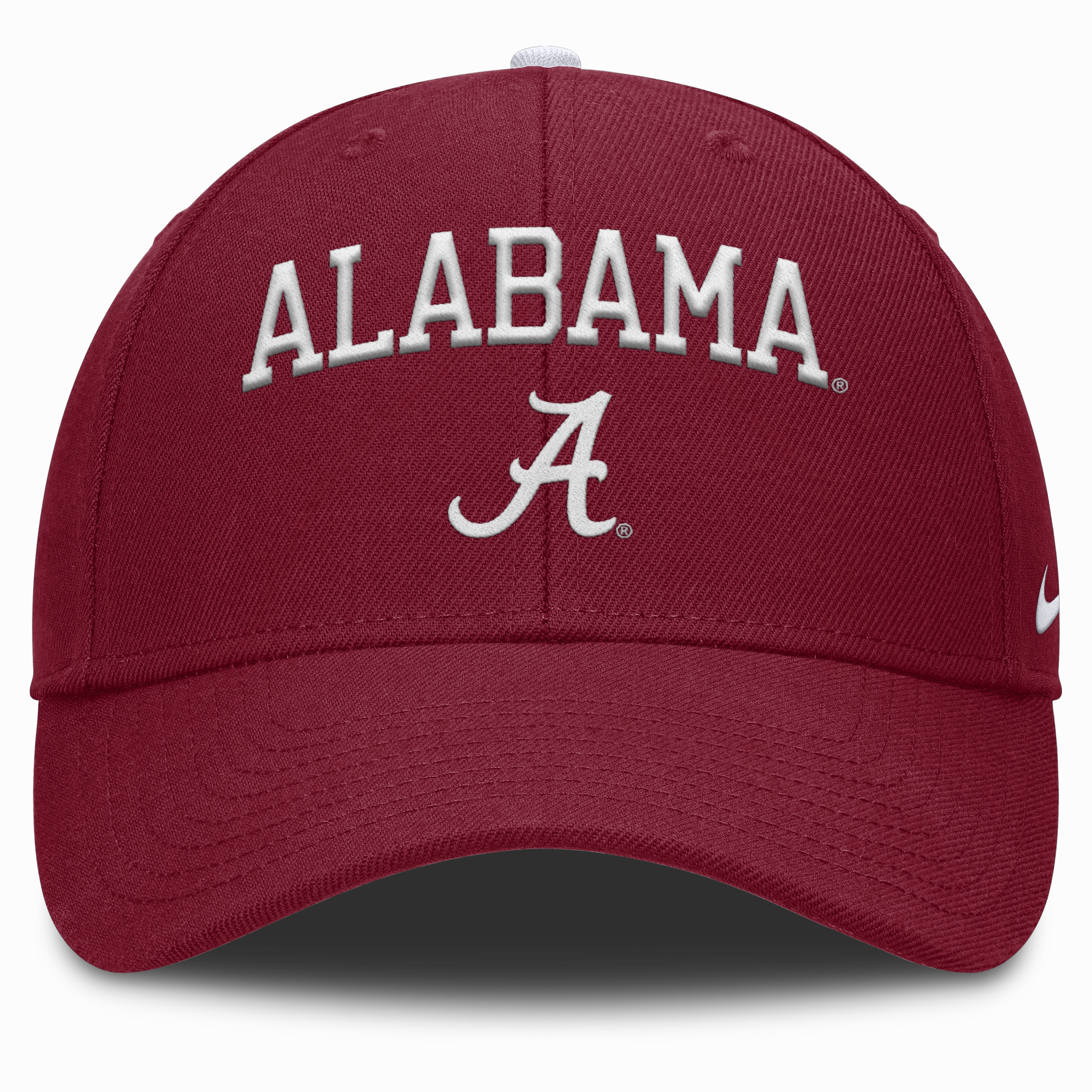 Alabama Crimson Tide Nike Club Primetime Crimson Adjustable Hat