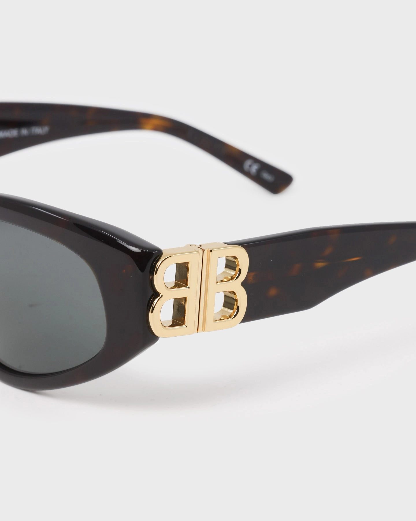 Balenciaga Dynasty D-Frame Sunglasses Tort/Gold