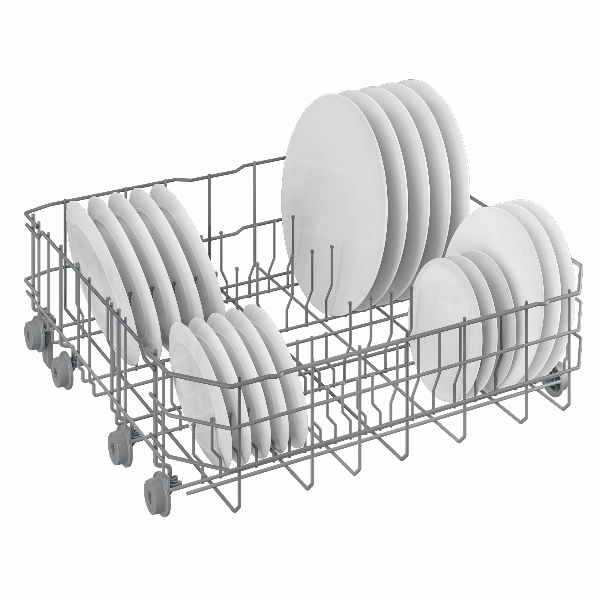 Beko DDN25401X Full Size Stainless Dishwasher, 14 Place Settings, 48 Dba, Top Control