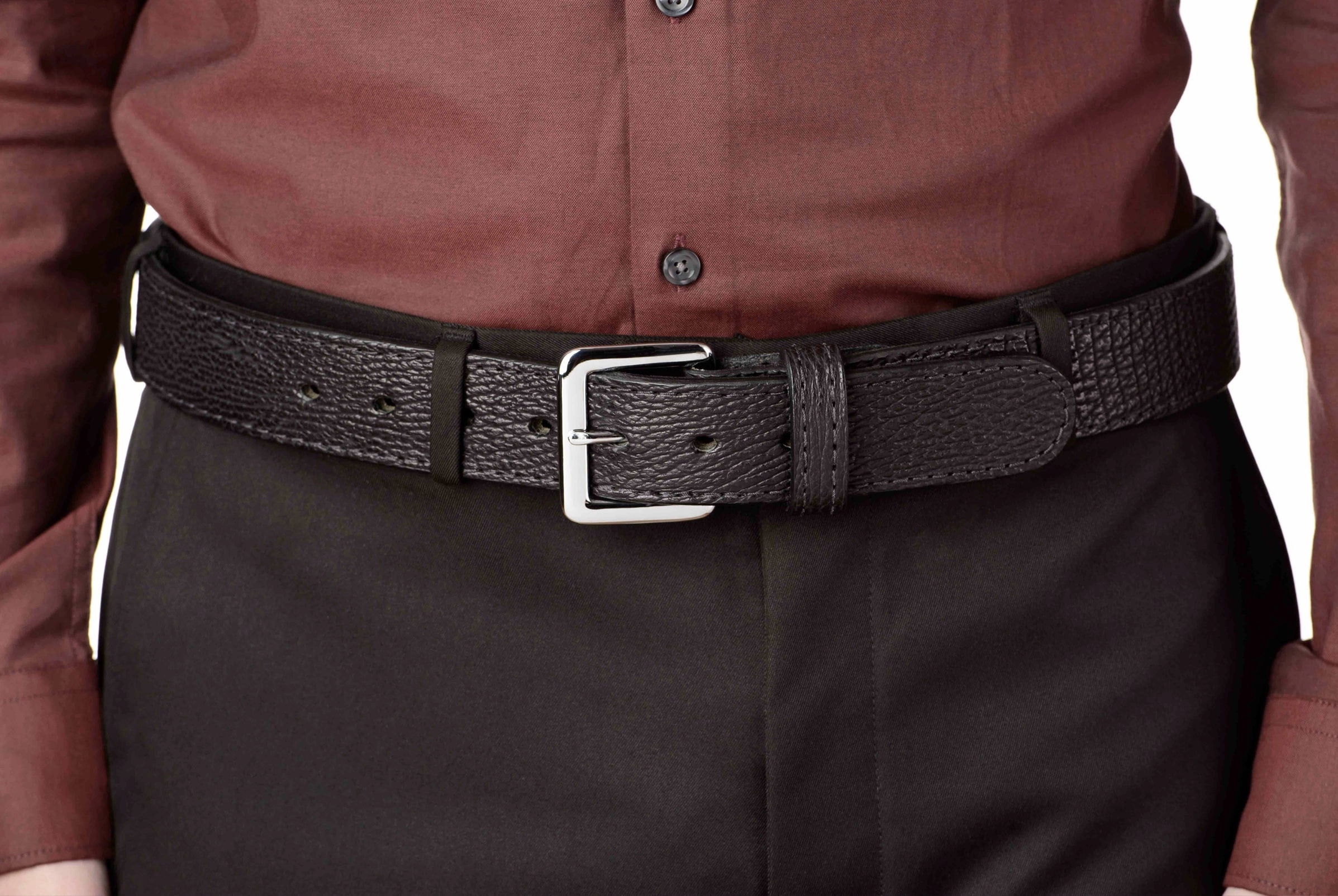 Black Shark Money Belt With 25" Zipper 1.50" Wide