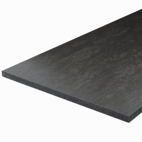 Black Steel Smooth Plate 2"