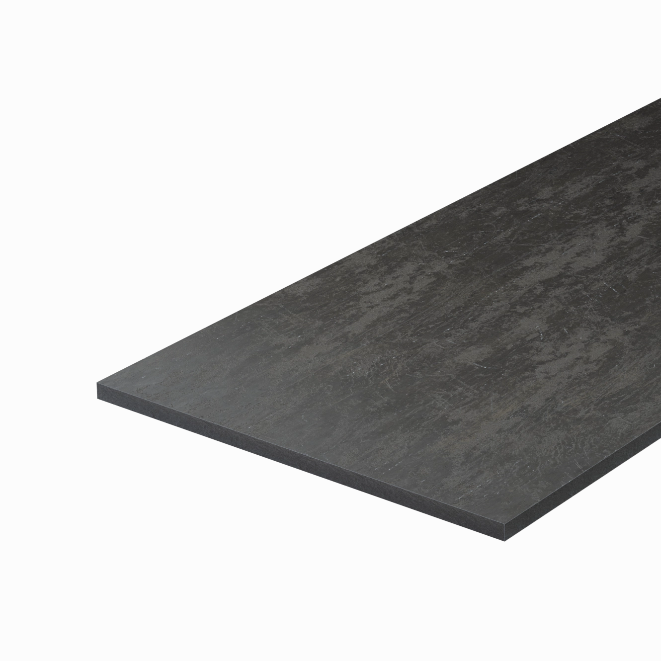 Black Steel Smooth Plate 7/8"