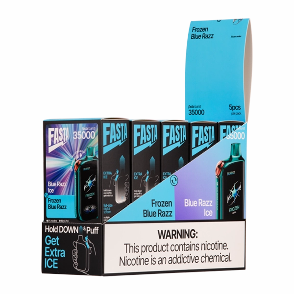 Blue Razz Ice / Frozen Blue Razz FASTA Burrst 35000
