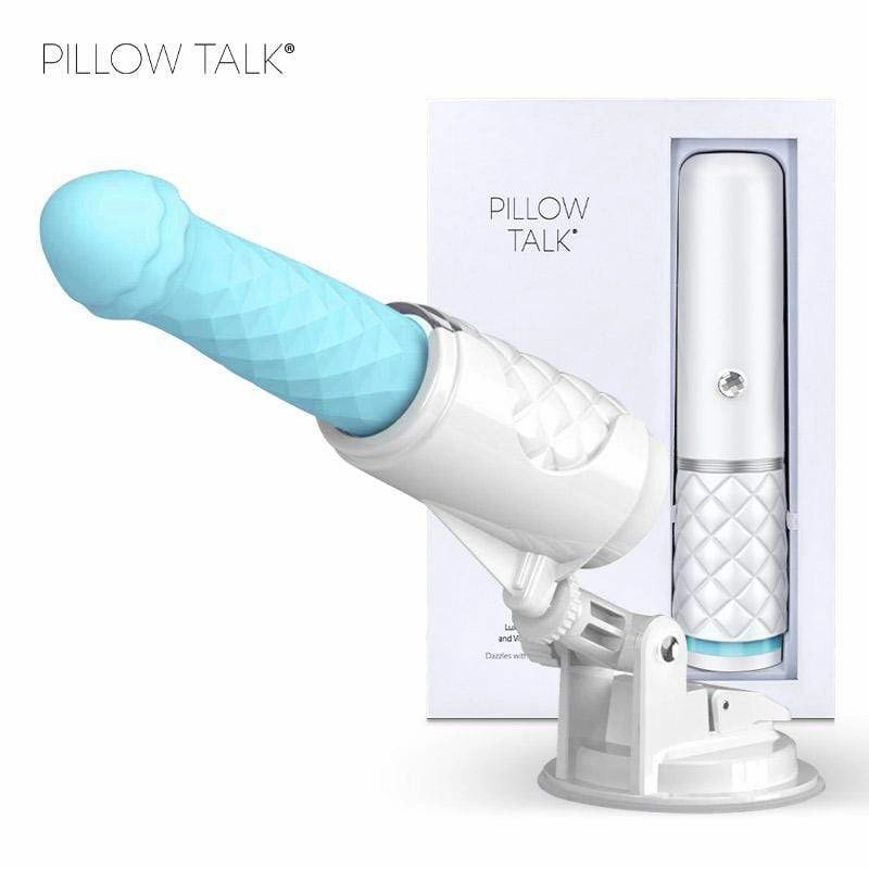 BMS - Pillow Talk Feisty Hands Free Thrusting Sex Machine
