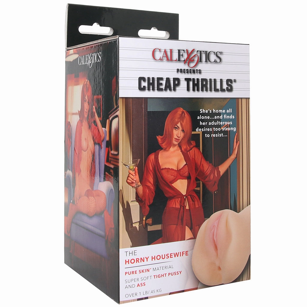 Cheap Thrills The Horny Housewife Pussy & Ass Stroker