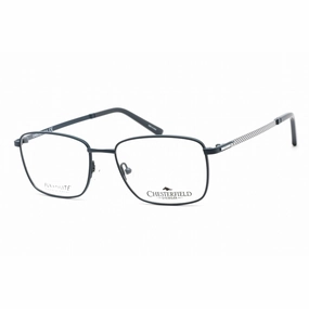 Chesterfield Unisex Eyeglasses - Clear Lens Navy Metal Square Frame | CH 895 0E8W 00