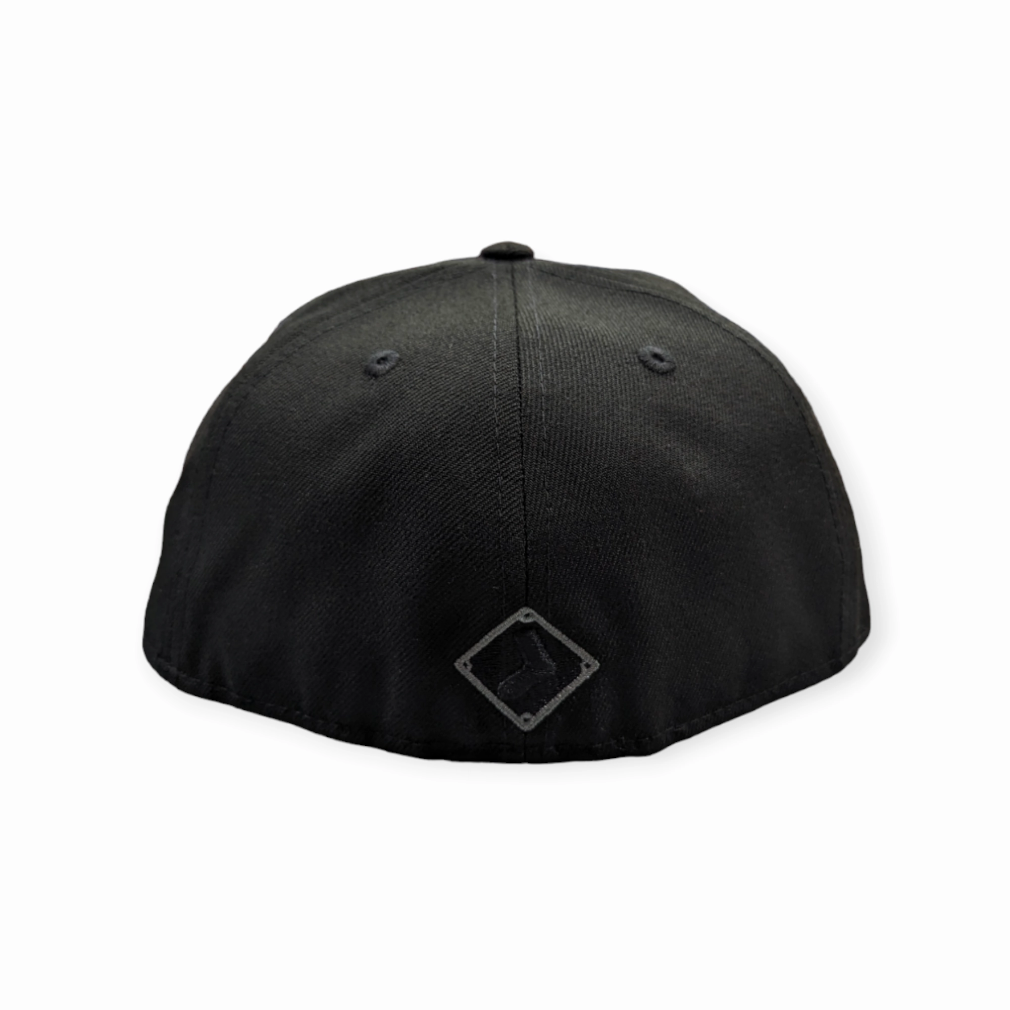 Chicago White Sox Tonal Trim Southside Blackout City Connect 59FIFTY Fitted Hat