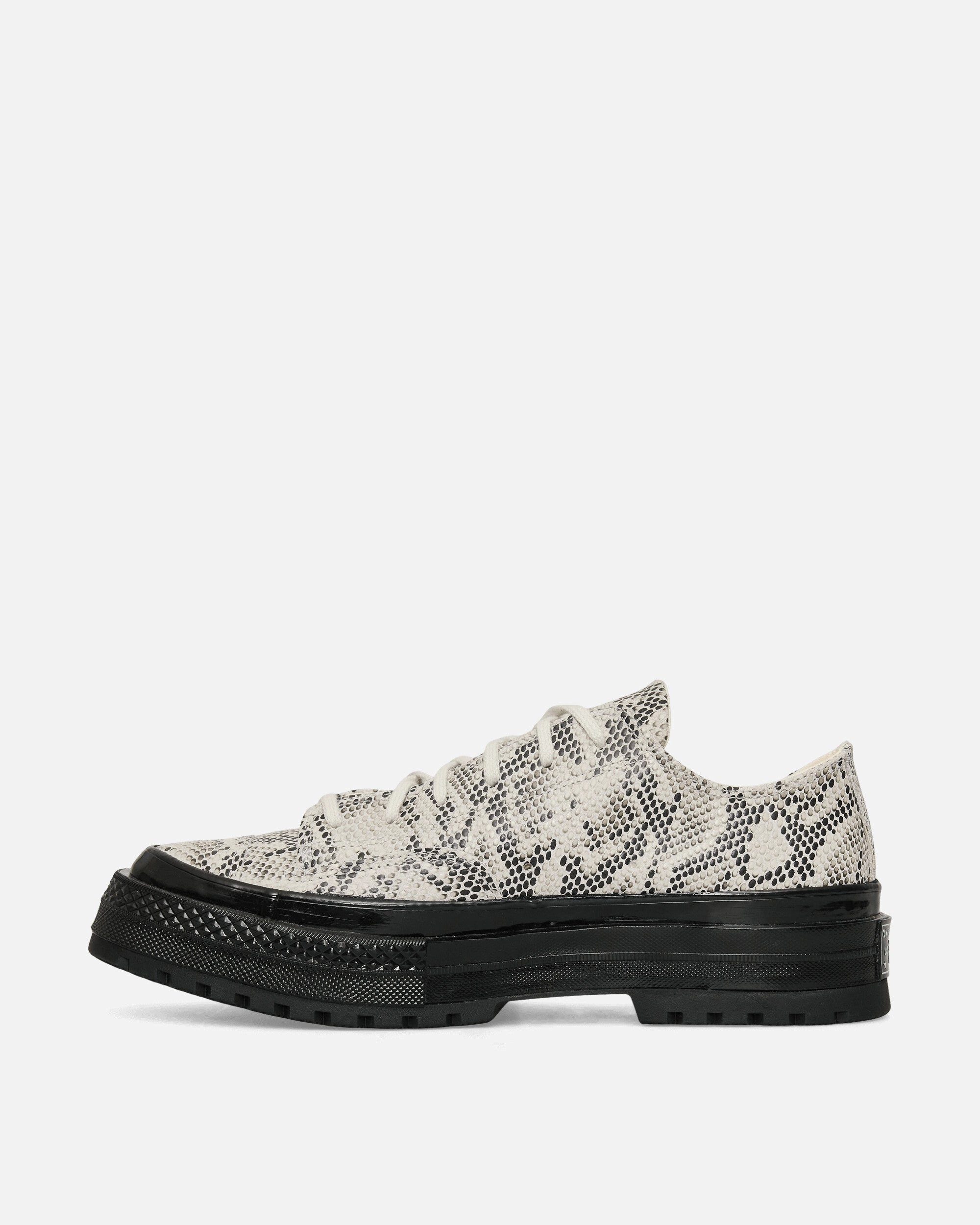 Chuck 70 Formal Suede Snake Print Sneakers Barely Grey