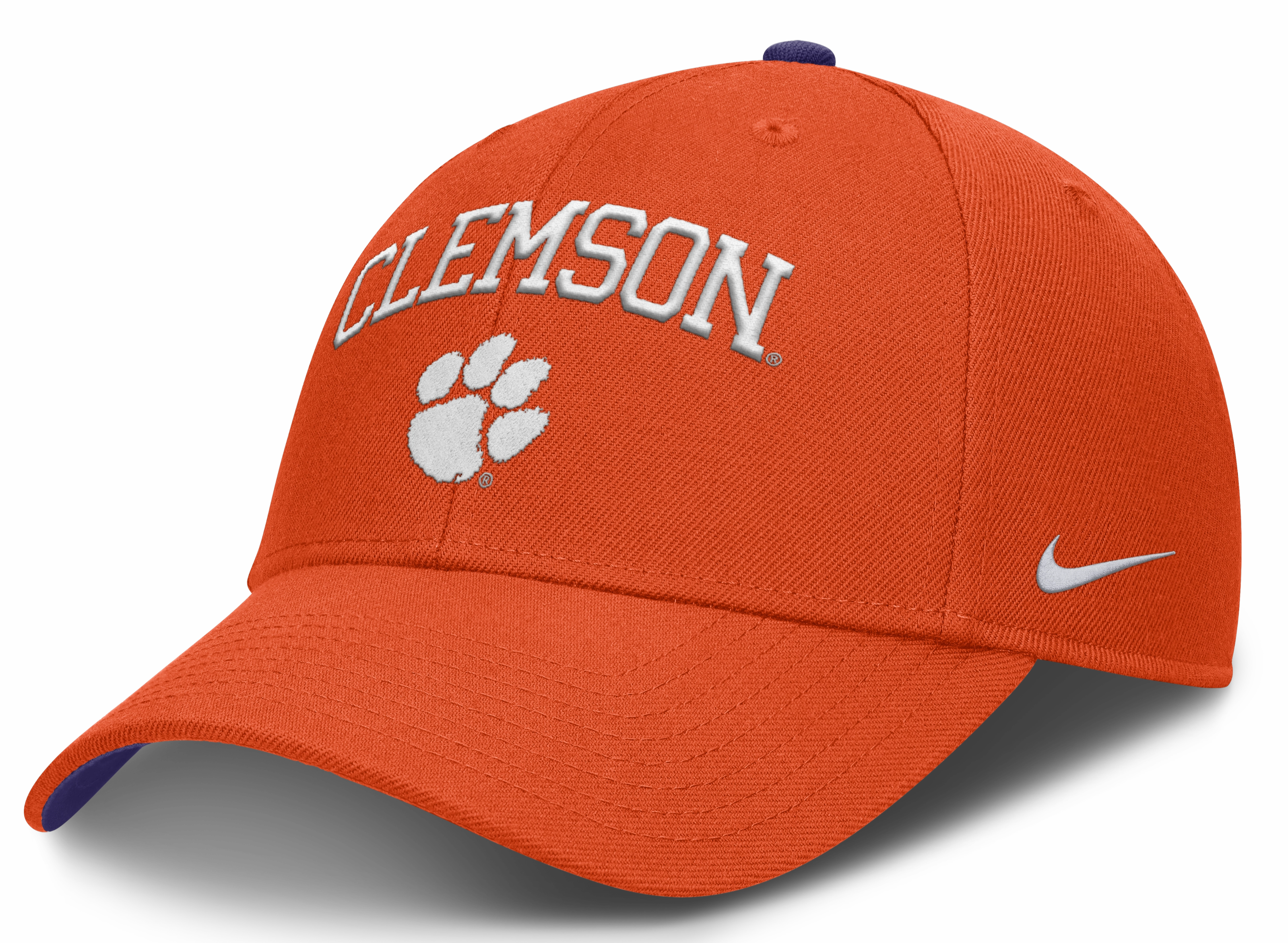 Clemson Tigers Nike Club Primetime Orange Adjustable Hat