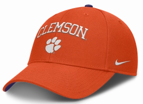 Clemson Tigers Nike Club Primetime Orange Adjustable Hat