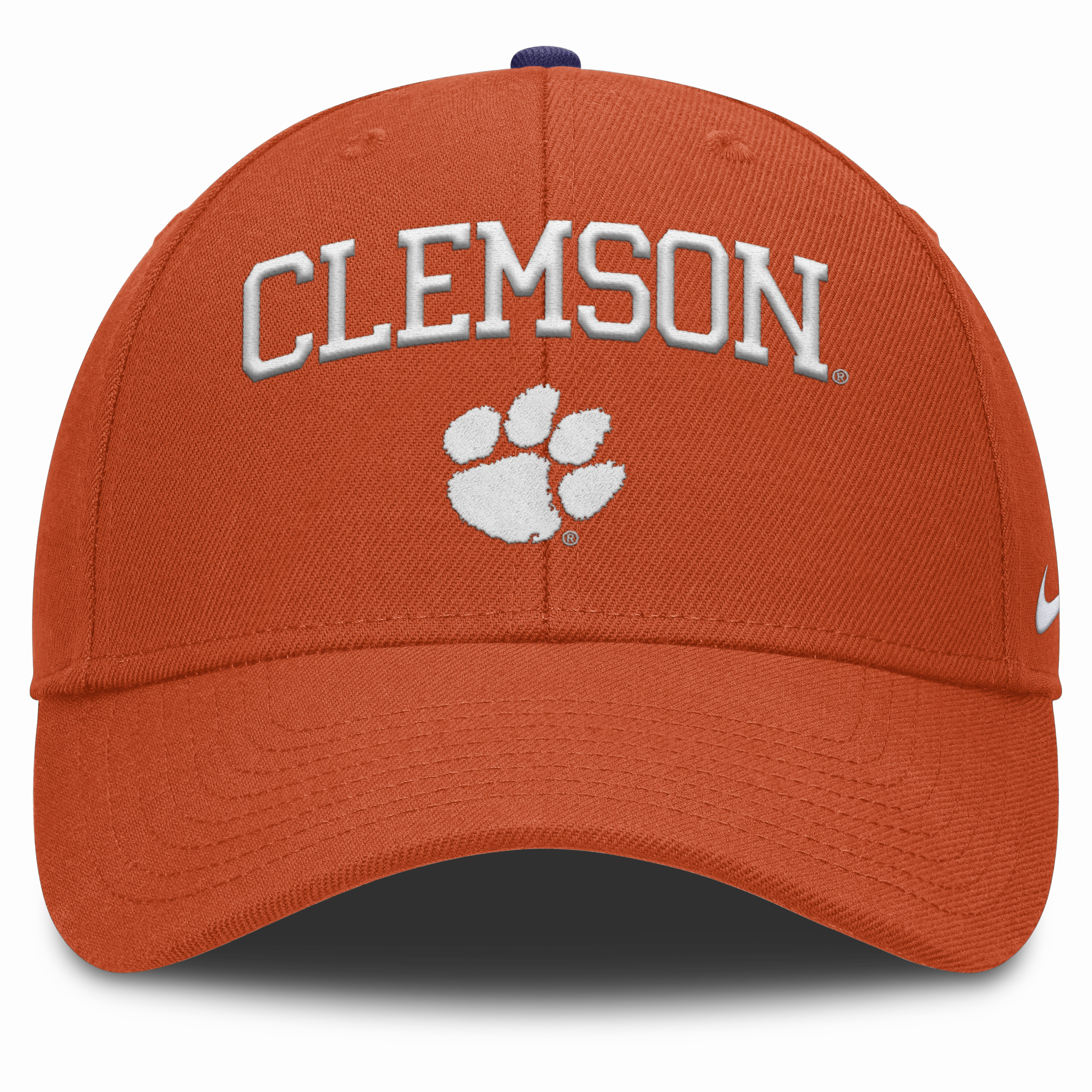 Clemson Tigers Nike Club Primetime Orange Adjustable Hat