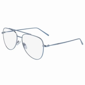 Dkny Unisex Eyeglasses - Light Blue Metal Pilot Frame Demo Lens | DKNY DK1004 400