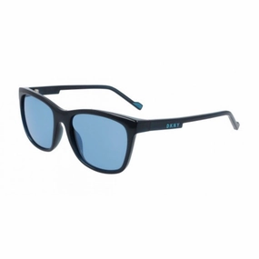 Dkny Women's Sunglasses - Crystal Teal Square Frame Blue Lens | DKNY DK532S 430