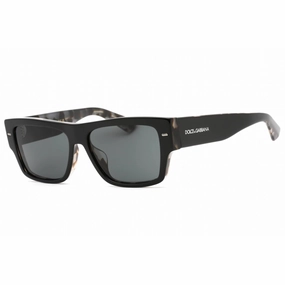 Dolce & Gabbana Men's Sunglasses - Black On Grey Tortoise Frame | 0DG4451F 340387