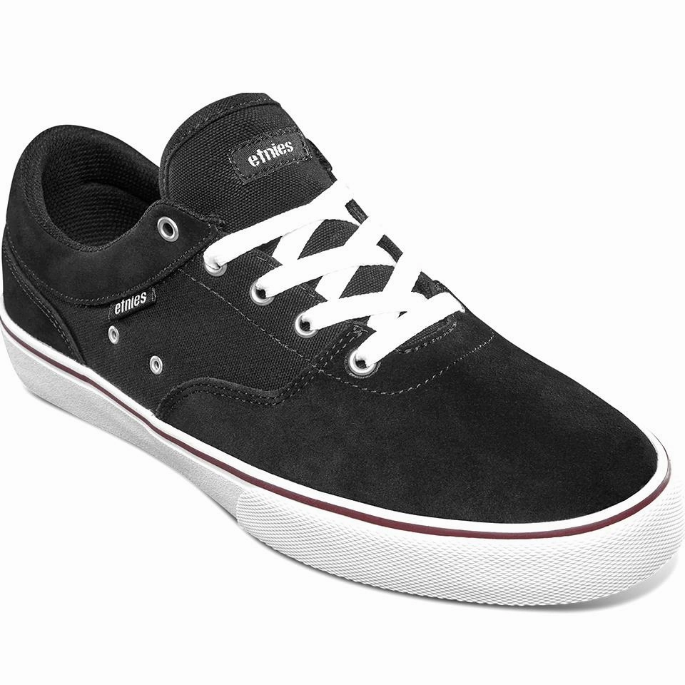 Etnies Factor - Black/White/Burgundy