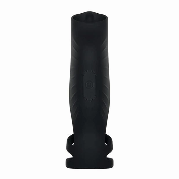 Evolved - Gender X Rocketeer Vibrating Silicone Penis Sheath (Black)