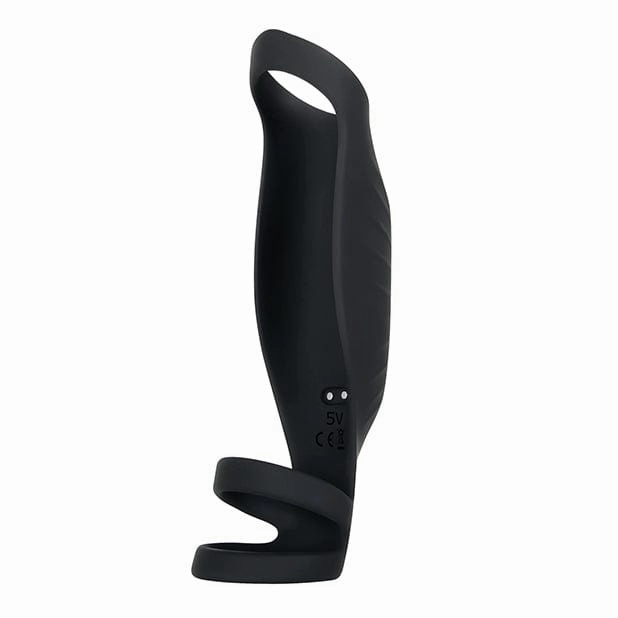Evolved - Gender X Rocketeer Vibrating Silicone Penis Sheath (Black)