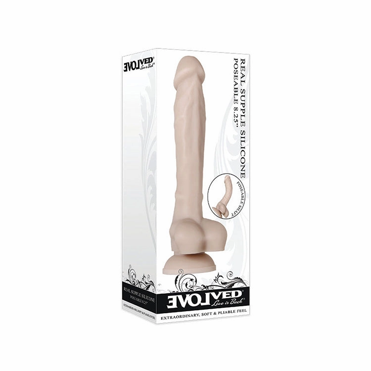 Evolved Poseable Silicone Dildo