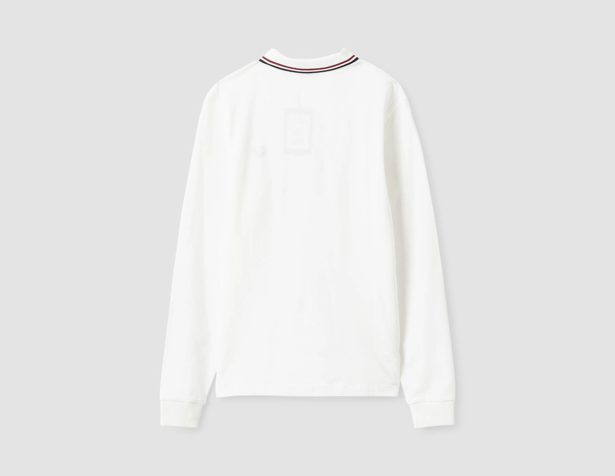 Fred Perry Longsleeve Twin Tipped Shirt White