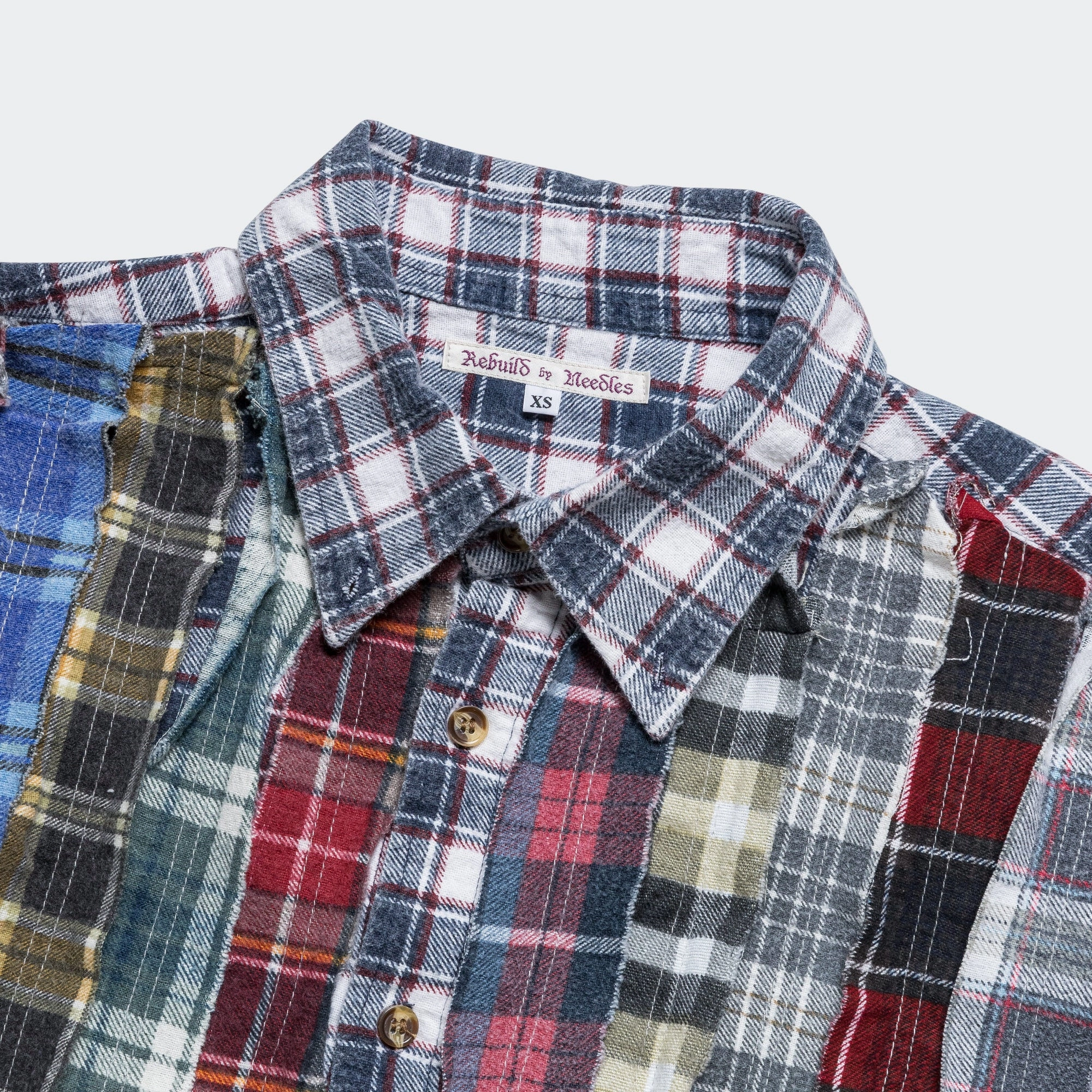 FW24 Rebuild Flannel Ribbon Shirt - X-Small #2