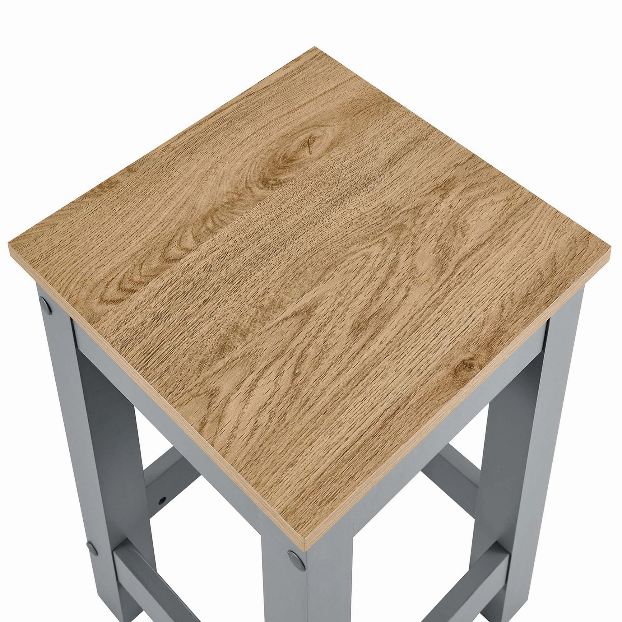 Galley 3-Piece Kitchen Island and Stool Set by Modway