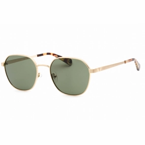 Guess Women's Sunglasses - Gold/Other Rectangular Metal Frame Green Lens | GU5215 33N