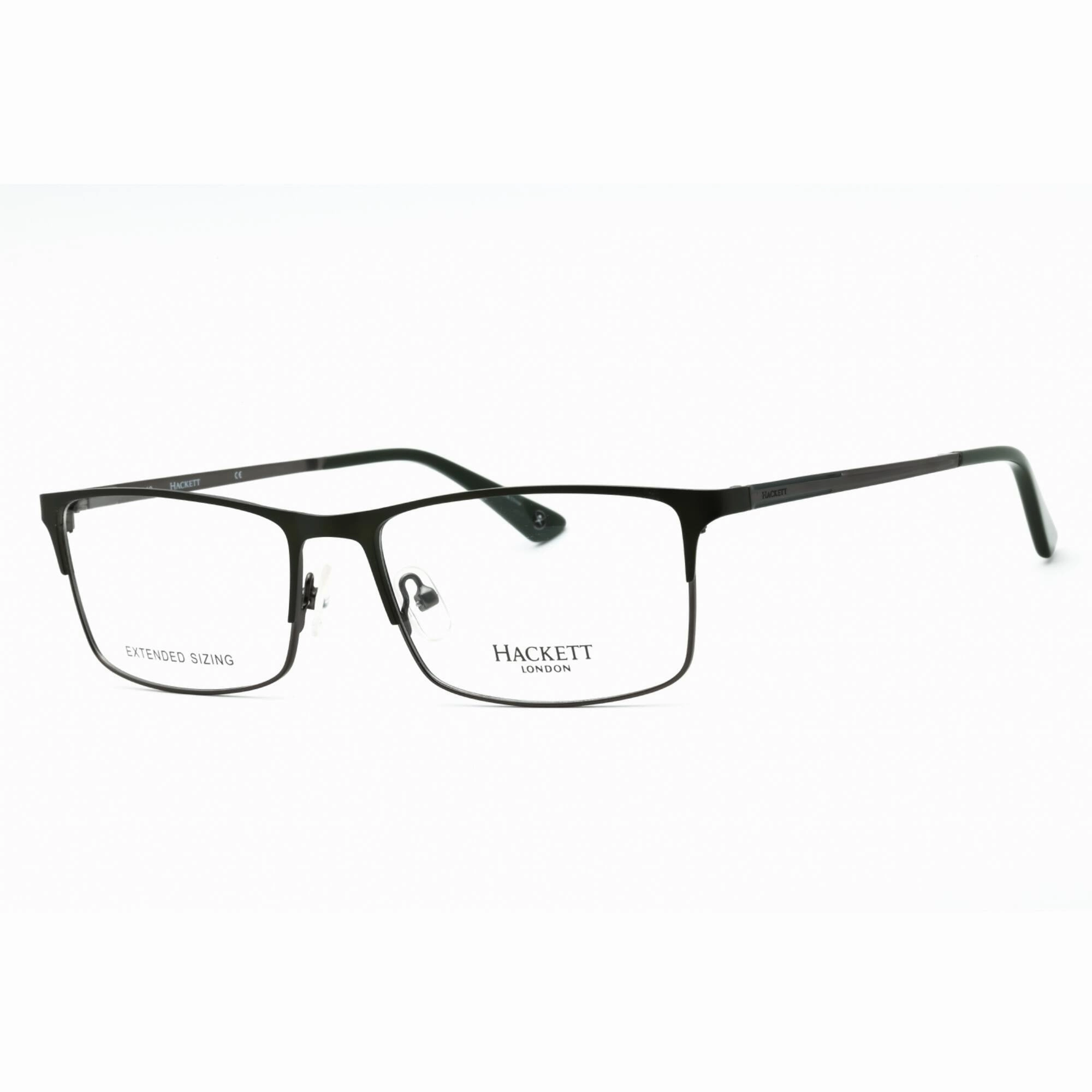 Hackett Men's Eyeglasses - Green Metal Full Rim Rectangular Frame | HEK1240-1 564