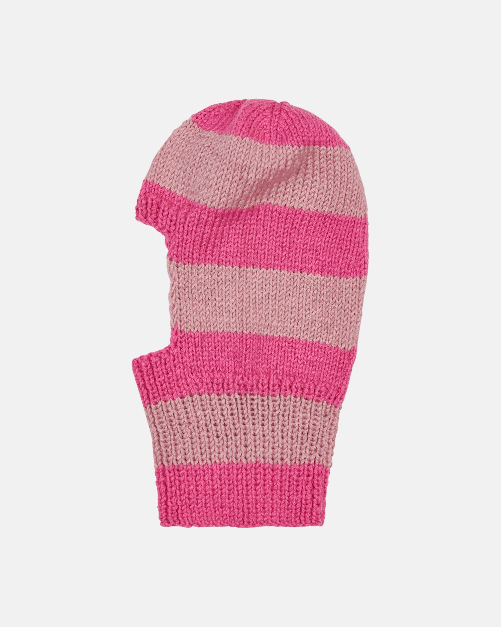 Hand Knit Pig Balaclava Pink