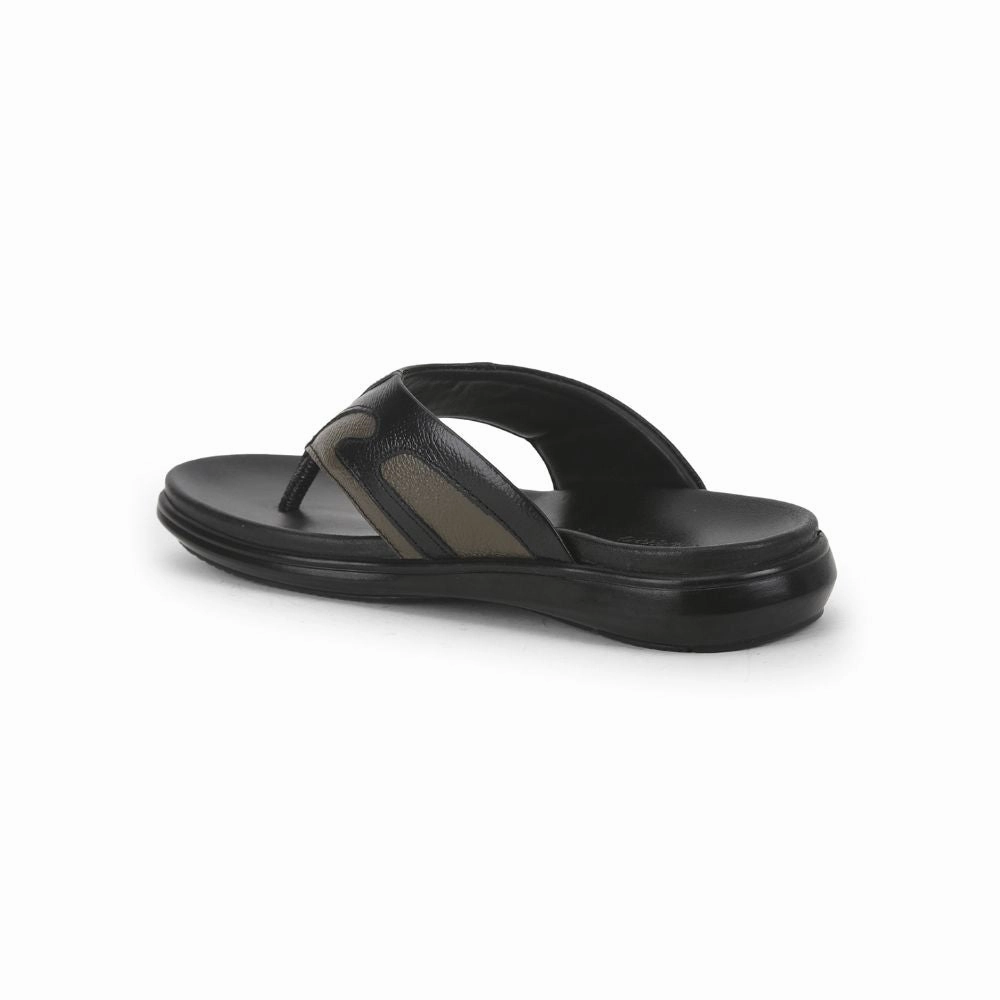 Healers Casual Olive Green Slipper For Men MDL-06 By Liberty