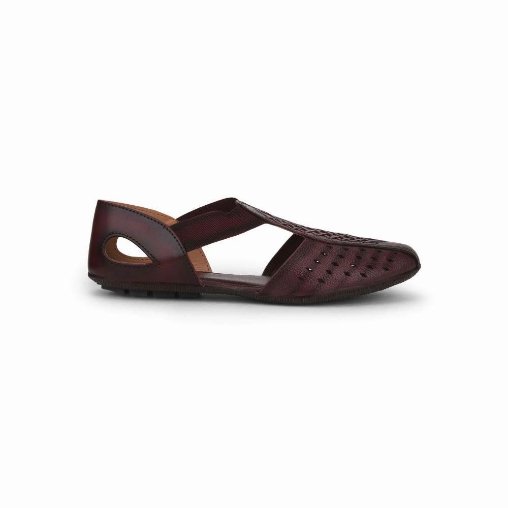Healers Fashion Sandal For Ladies (Cherry) TLO-08 By Liberty