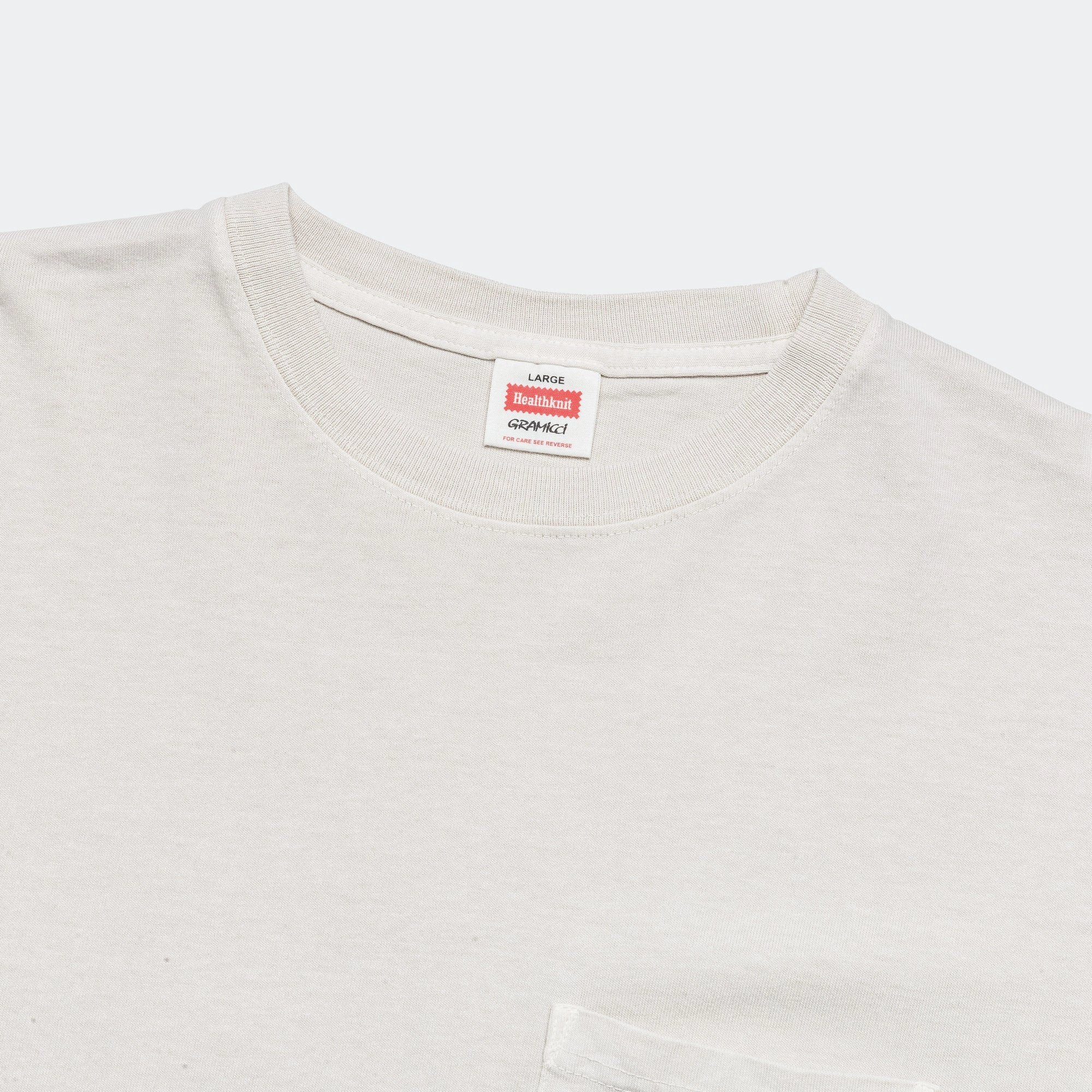 Healthknit SS Pocket Tee - Pigment Natural