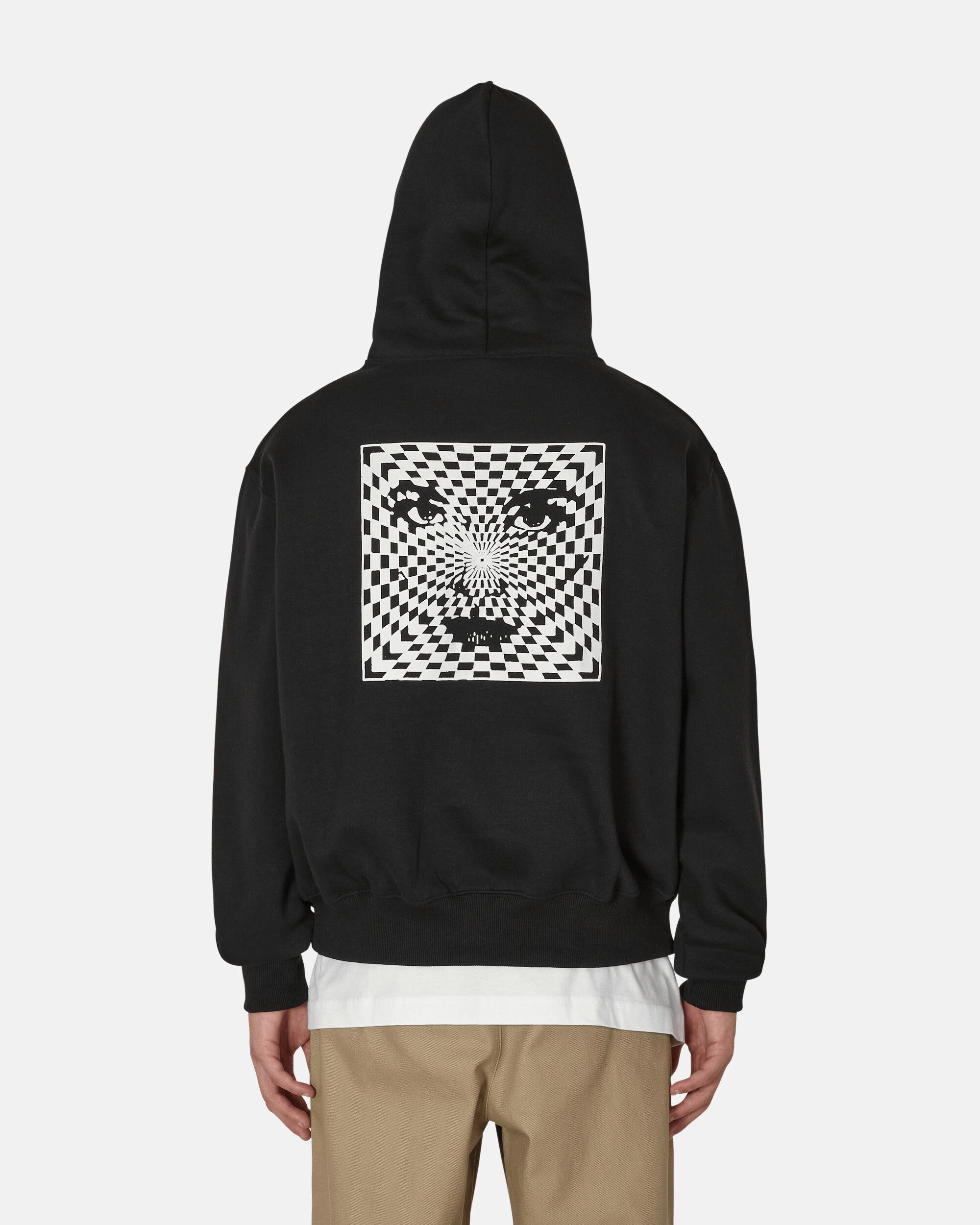 Hypnotic Snap Hooded Sweatshirt Black