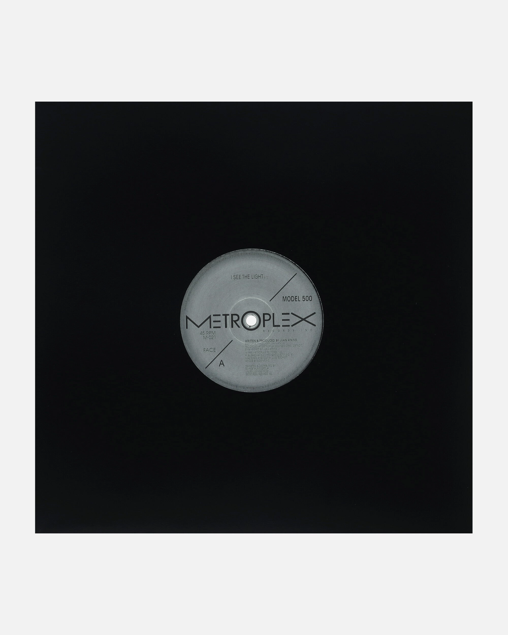 I See The Light / Pick Up The Flow (Remastered) - Model 500 Vinyl