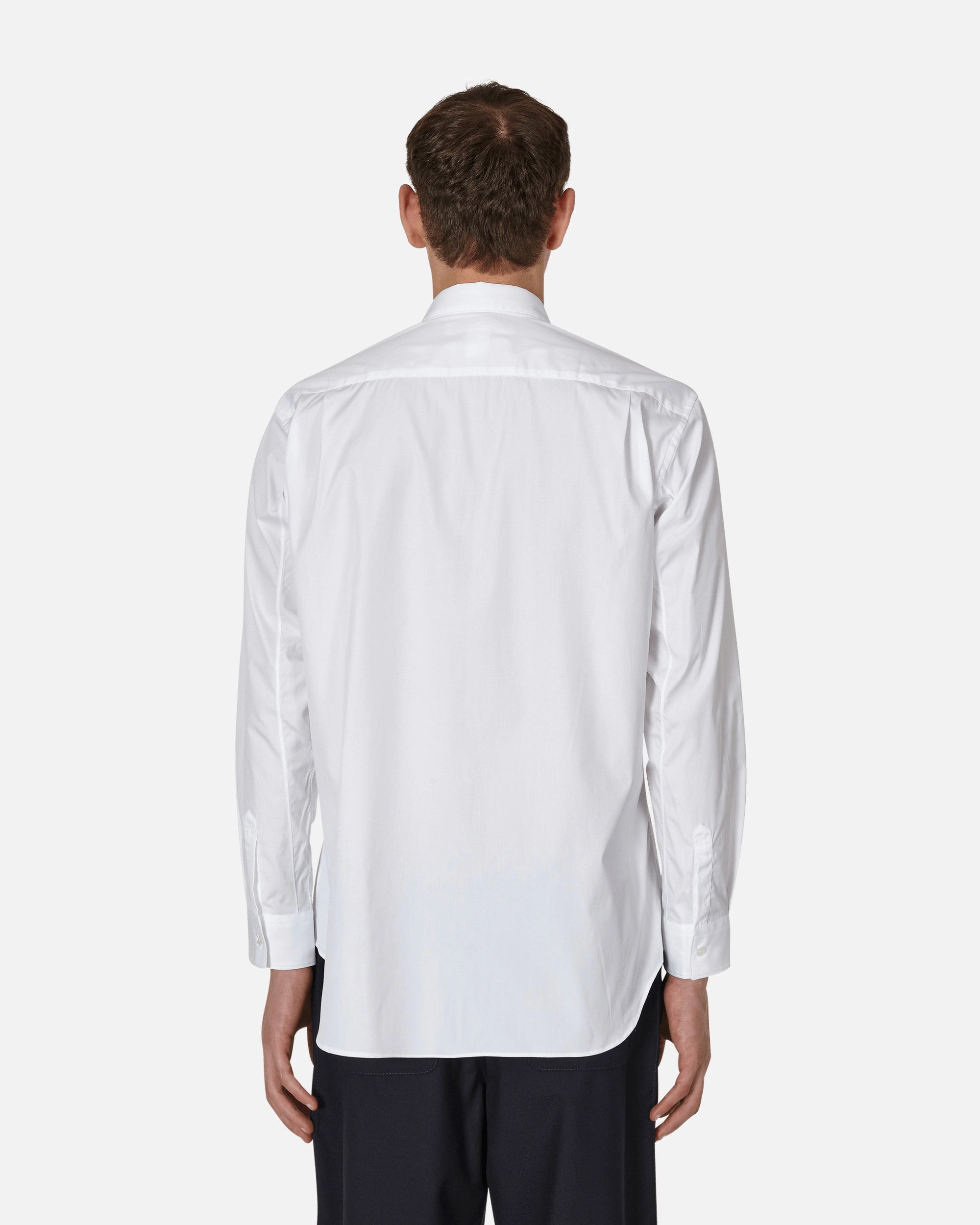 Invader Poplin Shirt White