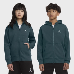 Jordan Junior Boys' Dri-FIT Full-Zip Hoodie / Oxidized Green