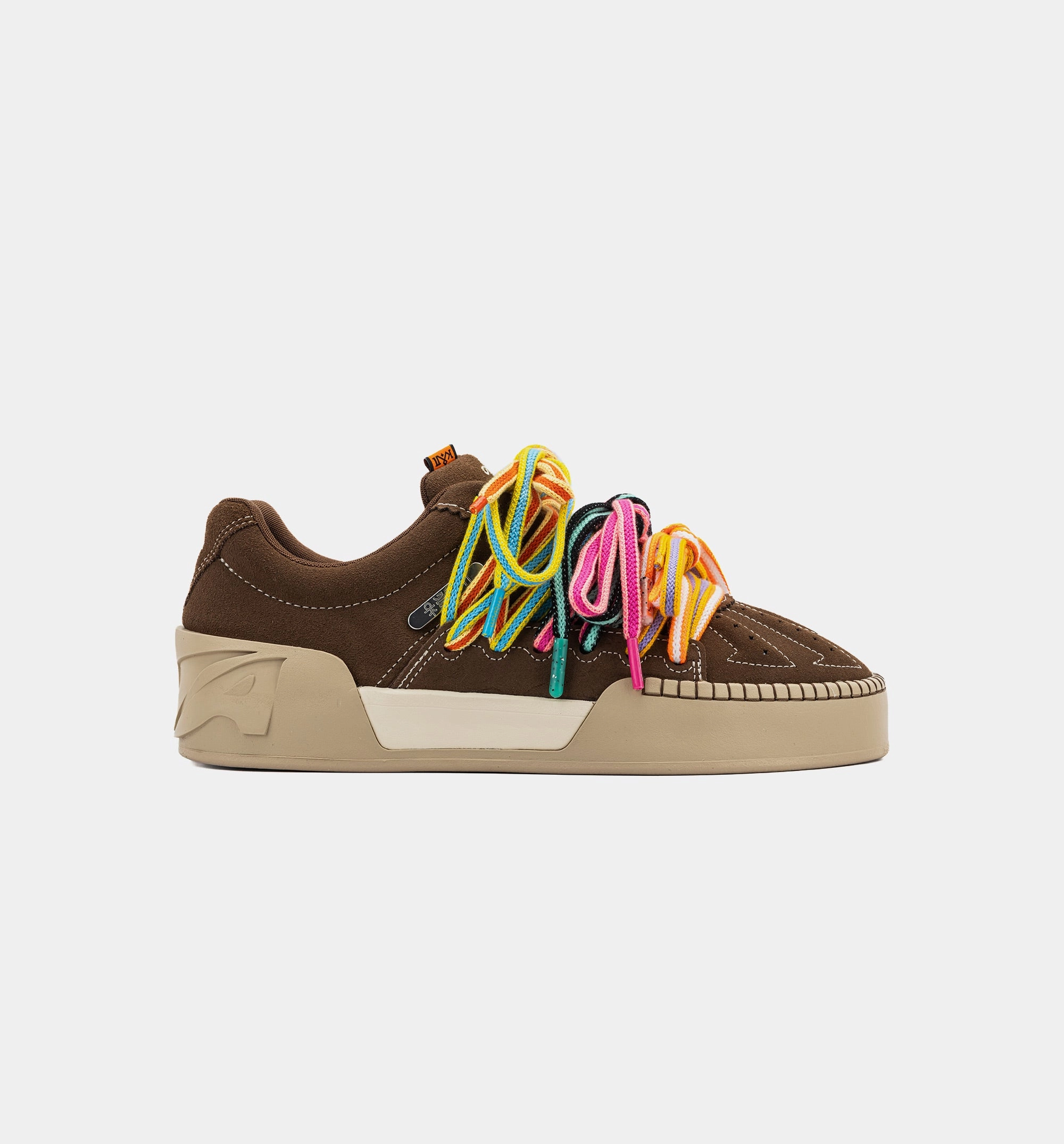 Kai Hela Style Mens Lifestyle Shoe - Brown/Multi