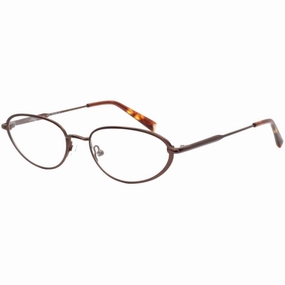 Kendall   Kylie Women's Eyeglasses - Brown Metal Frame Demo Lens | KKO165 VEDA 210