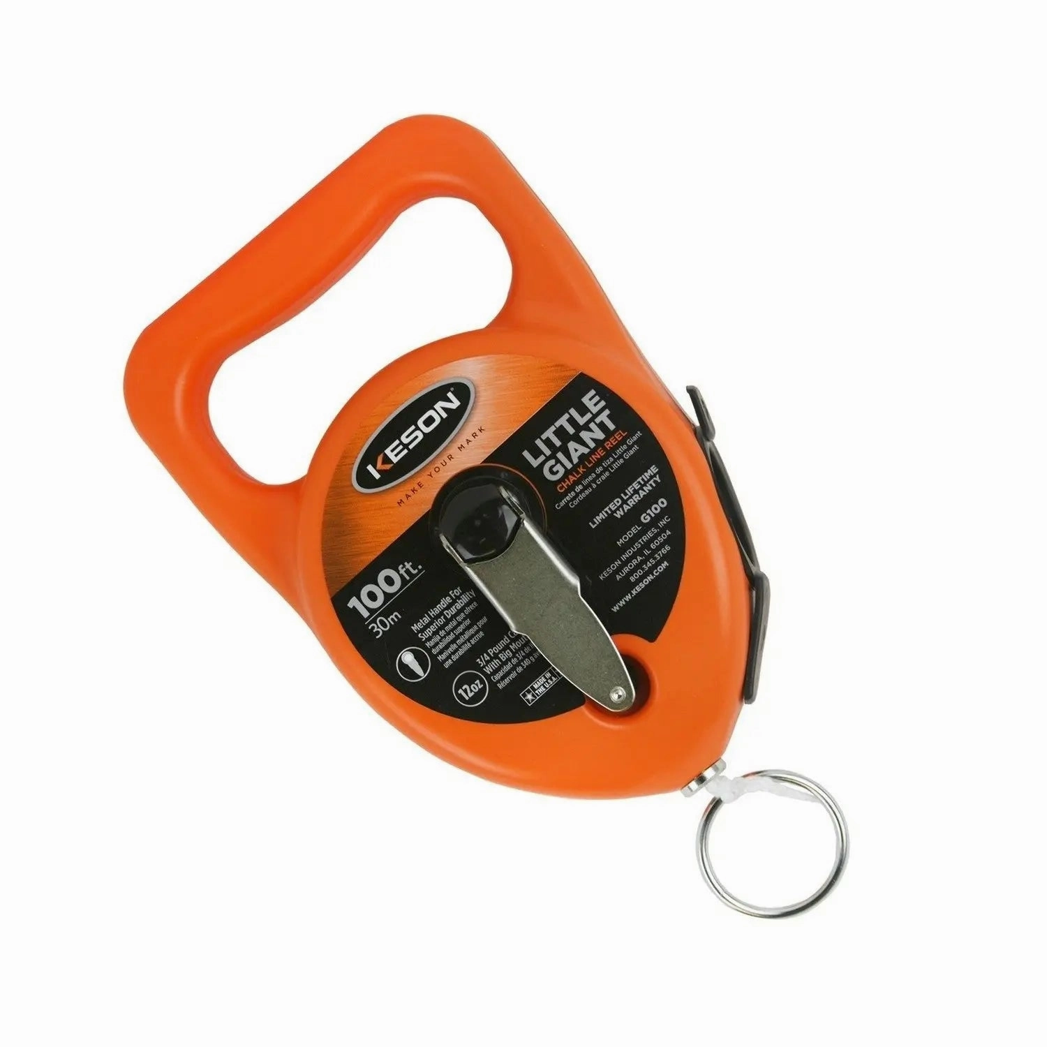 Keson G100 Little Giant Line Chalk Box - 100ft.