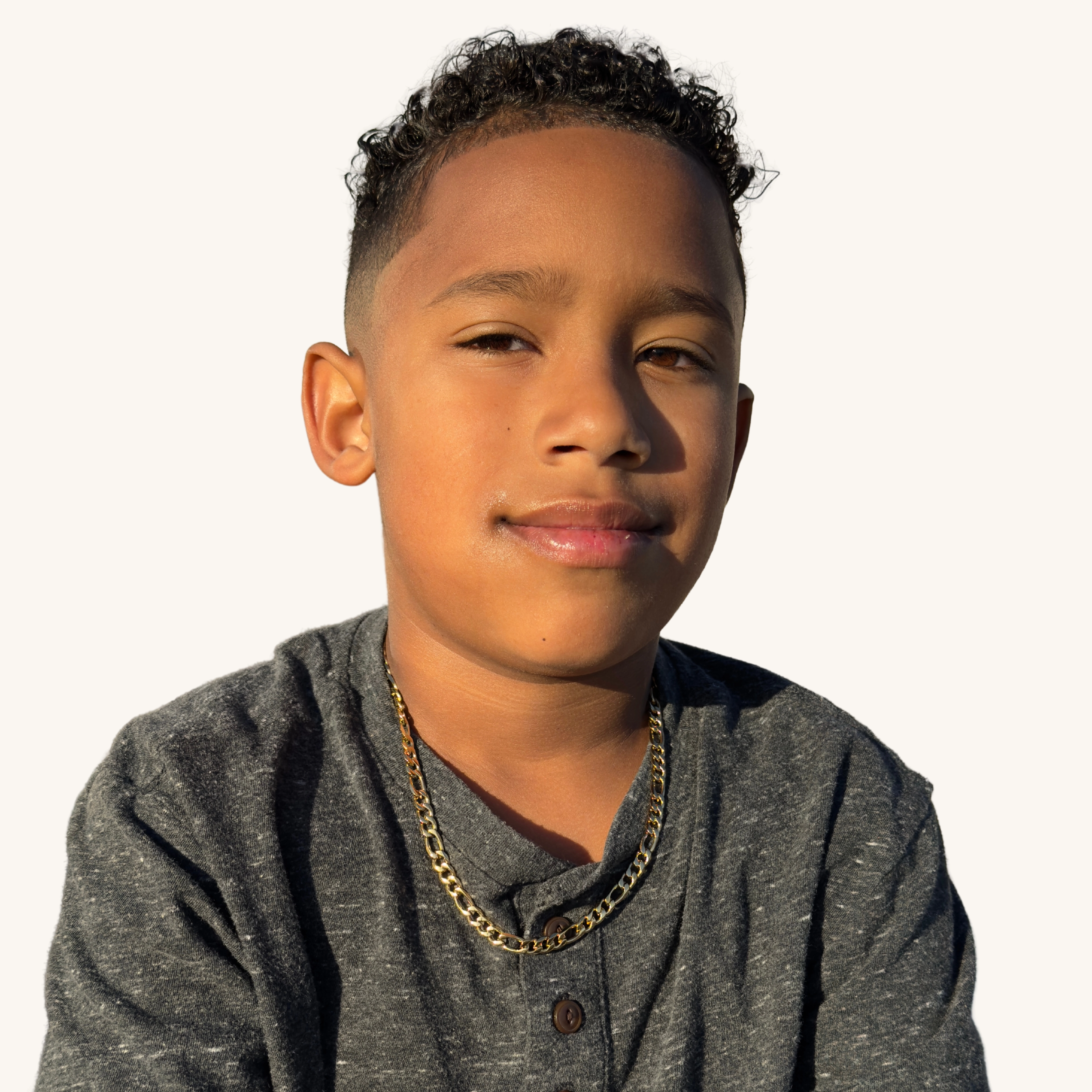 Kid's Statement Figaro Chain Necklace