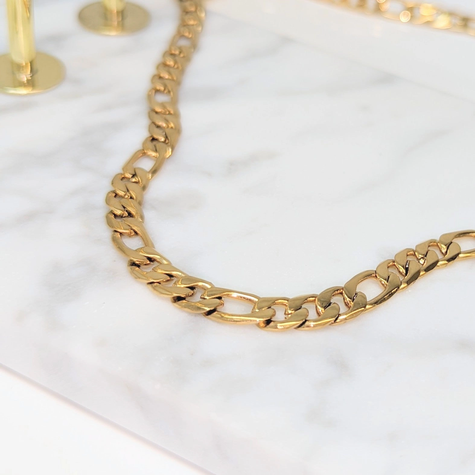 Kid's Statement Figaro Chain Necklace